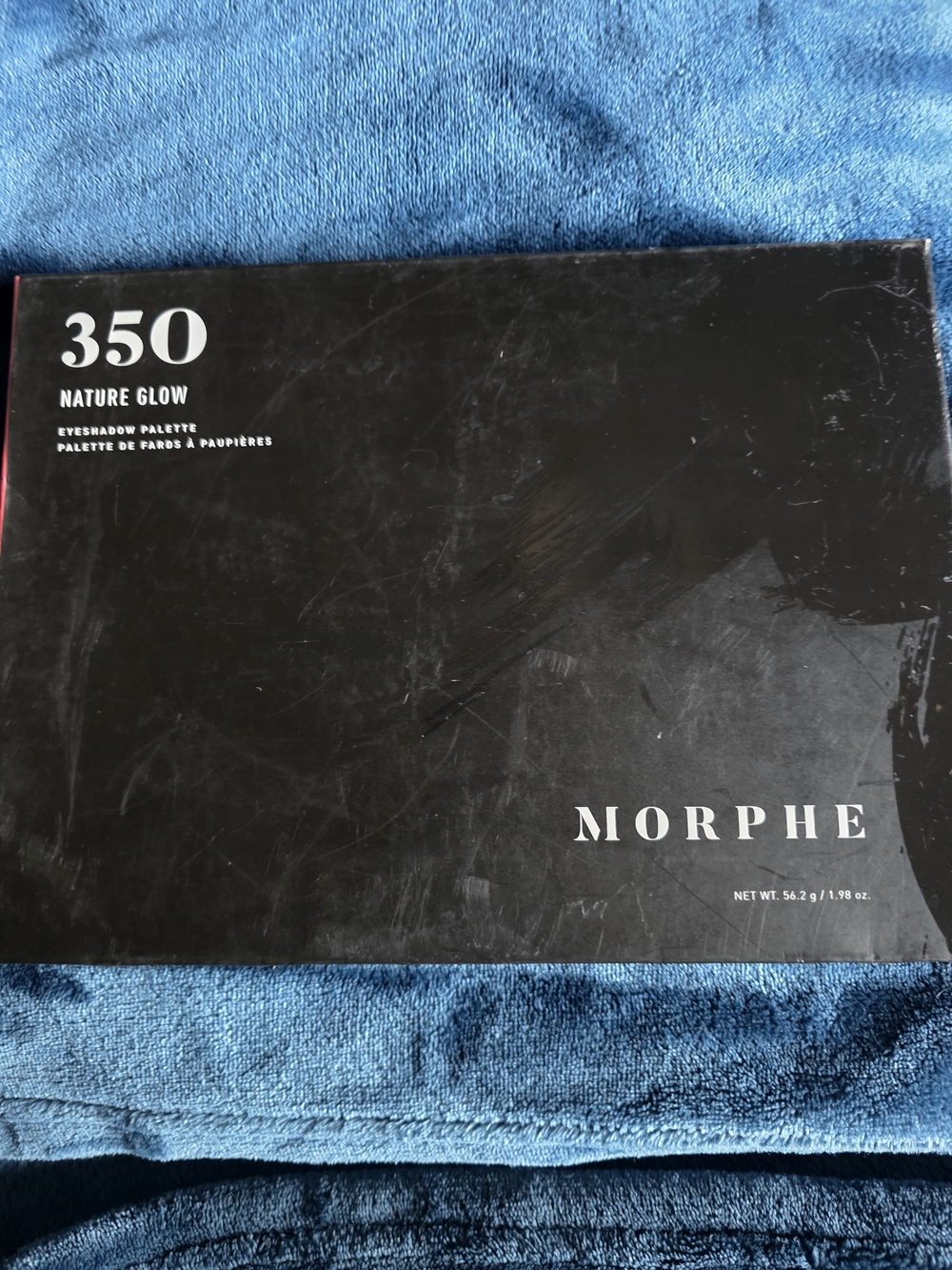 Morphe 350 Nature Glow Eyeshadow Palette - Black